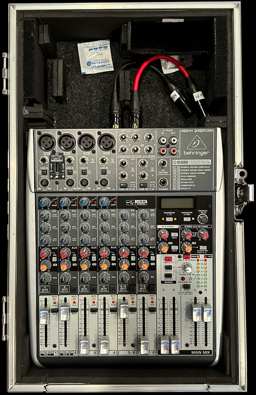 Output / Mic Mixer case with just the mixer inserted